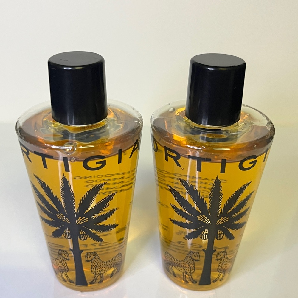 ORTIGIA Umbra Nera Travel Vacation Shampoo Set of 2 New 3.37oz